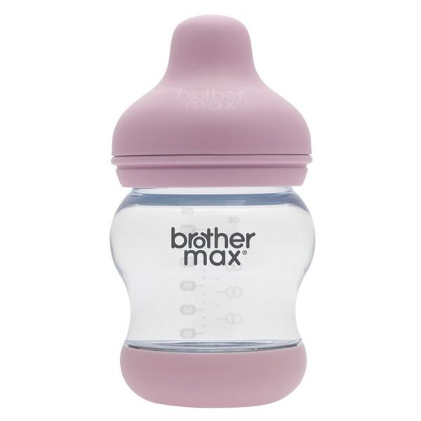 BROTHER MAX – ANTI-COLIC FEEDING BOTTLE 160ml/5oz – PINK