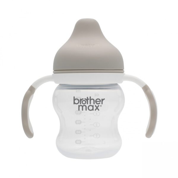 BROTHER MAX – SPOUT CUP WITH HANDLES 160ml/5oz – GREY